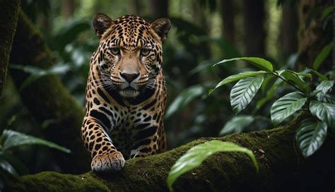  Jaguar!  A Powerful Hunter with Striking Rosettes that Prowl Through Dense Forests